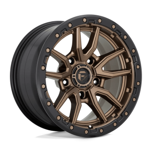 Felga aluminiowa D681 Rebel Matte Bronze Black Bead Ring Fuel