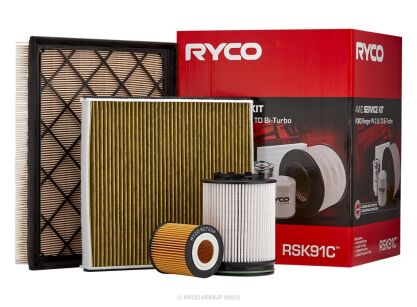 Zestaw serwisowy filtrów Ryco 4x4 – Ford Ranger Raptor 2.0 Bi-Turbo (YNS2)