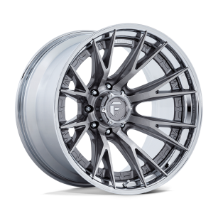Felga aluminiowa FC402 CATALYST Platinum W/ Chrome Lip FUEL