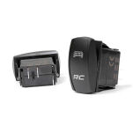 Przełącznik, przycisk sterowania oświetleniem niebieski Rough Country Rocker - 2