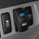 Przełącznik, przycisk sterowania oświetleniem niebieski Rough Country Rocker - 4