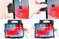 Uchwyt aktywny do instalacji na stałe z blokadą sprężynową do Apple iPad Pro 12.9 2020 (A2069, A2232, A2229) - 5