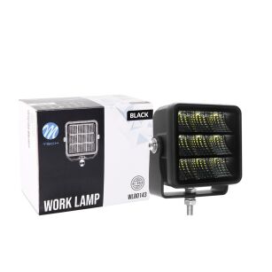 Lampa robocza – 9 x 5W LED 45W 10-32V, flood, Black Series