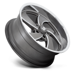 Felga aluminiowa U133 DESPERADO Anthracite Milled Diamond Cut Lip US MAGS - 2