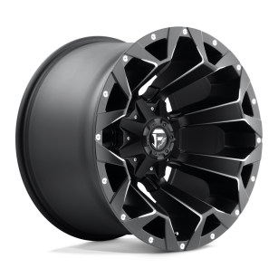 Felga aluminiowa D546 ASSAULT Matte Black Milled FUEL
