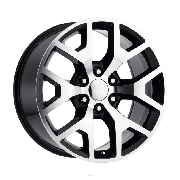 Felga aluminiowa PR169 Gloss Black W/ Machined Spokes PERFORMANCE REPLICAS