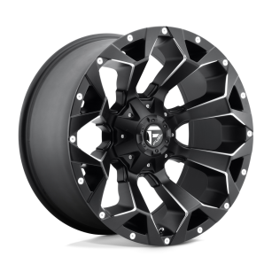 Felga aluminiowa D546 ASSAULT Matte Black Milled FUEL