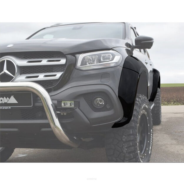 Poszerzenia nadkoli 100mm Horntools - Mercedes X-Class