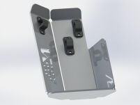 Osłona aluminiowa reduktora Mercedes Sprinter 4x4 W906 / W907 - 2