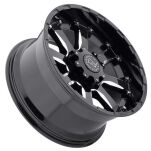 Felga aluminiowa Gloss Black Milled Sierra Black Rhino - 2