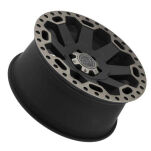 Felga aluminiowa Matte Black/Machined Dark Warlord Black Rhino - 2