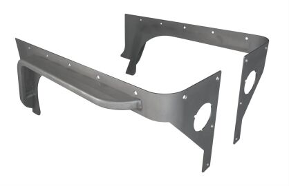 Narożniki ochronne z nadkolami wycięte tylne stalowe POISON SPYDER - Jeep Wrangler TJ