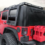 Bagażnik dachowy ze stopniami OFD - Jeep Wrangler JK 07-18 4 Drzwi - 5