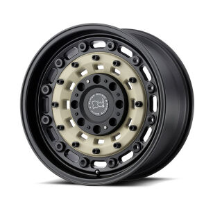 Felga aluminiowa 8x17" 5x127 ET30 Arsenal Black Sand Black Rhino - Jeep Grand Cherokee WK2 10-15