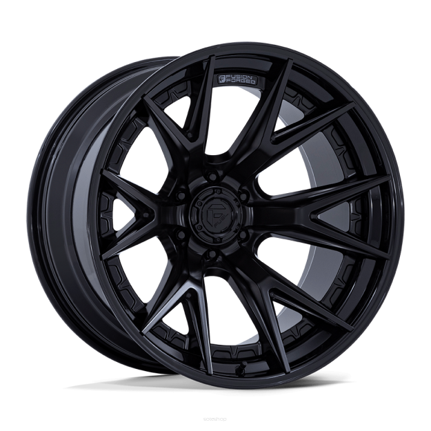 Felga aluminiowa FC402 CATALYST Matte Black W/ Gloss Black Lip FUEL