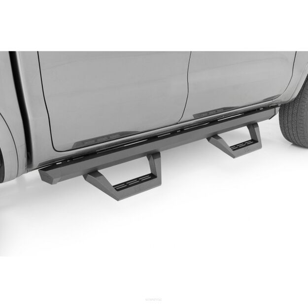 Progi, stopnie boczne regulowane aluminiowe Rough Country SRX2
