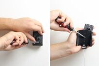 Uchwyt do Apple iPhone 6 Plus z możliwością wpięcia kabla lightning USB - 4