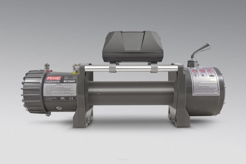 Wyciągarka MORE 4X4 ECONO 12000lbs 12V, bez liny, bez rolek