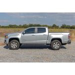 Progi, stopnie boczne aluminiowe Rough Country HD2 Crew Cab - 5