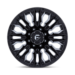 Felga aluminiowa D803 FLAME Gloss Black Milled FUEL - 2