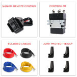 Wyciągarka elektryczna X-BULL do Quada, ATV, UTV 4500 Lbs lina stalowa - 9