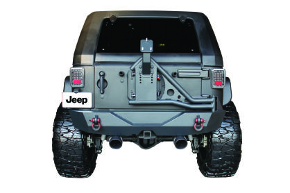 Zderzak tylny stalowy mocowanie koła GO INDUSTRIES - Jeep Wrangler JK