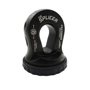 Splicer zaczep/szekla liny wyciągarki czarny Factor 55