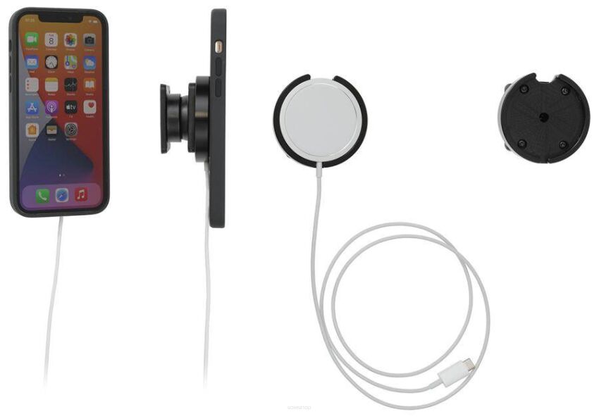 Uchwyt do oryginalnej ładowarki indukcyjnej MagSafe dla Apple iPhone 12 Pro
