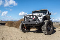 Zderzak przedni stalowy SRC CARBINE SMITTYBILT - Jeep Wrangler JK - 2