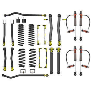 Lift Kit Zawieszenia 3.5" Premium z amortyzatorami FOX 2.5 Race Series Clayton - Jeep Wrangler JL