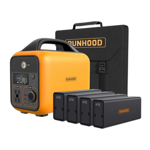 Stacja zasilania o mocy 600W / 1296Wh z panelem słonecznym 100W