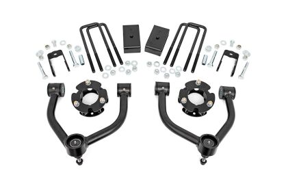 3" Rough Country Bolt-On Lift Kit Zawieszenia - Nissan Titan XD 16-18