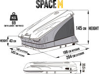 Namiot dachowy James Baroud Space M Czarny - 4