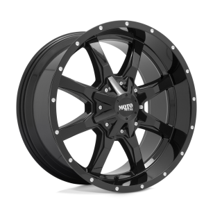 Felga aluminiowa MO970 Gloss Black W/ Milled Lip MOTO METAL