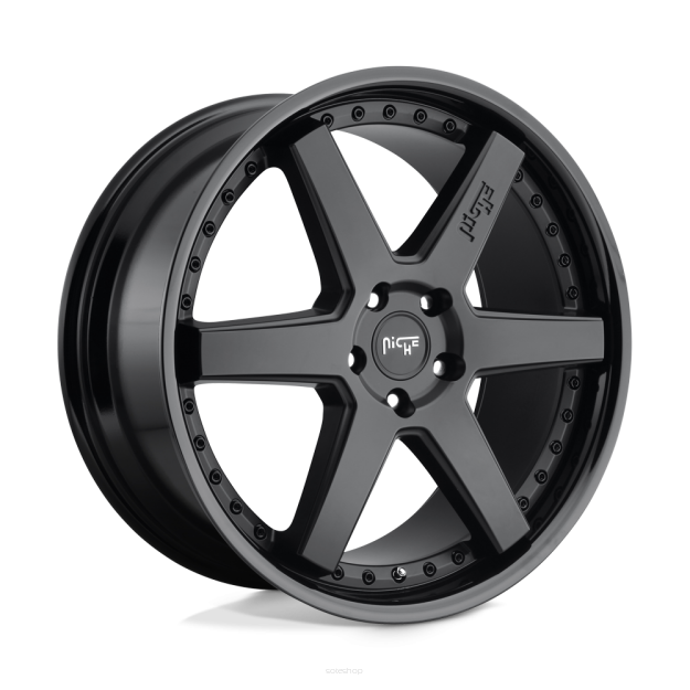 Felga aluminiowa M192 ALTAIR Gloss Black Matte Black NICHE ROAD WHEELS