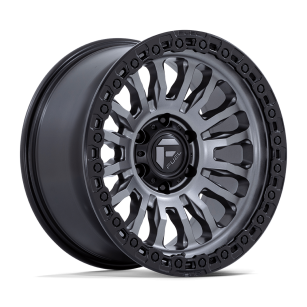 Felga aluminiowa FC857 RINCON Matte Gunmetal W/ M-black Lip FUEL