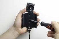 Uchwyt do Apple iPhone X z wbudowaną ładowarką samochodową do instalacji na stałe - 2