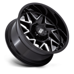 Felga aluminiowa MO812 TURBINE Gloss Black W/ Machined Face MOTO METAL - 2