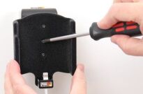 Uchwyt do Apple iPhone 11 Pro z możliwością wpięcia kabla lightning USB-C - 4