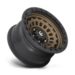Felga aluminiowa D634 Zephyr Matte Bronze Black Bead Ring Fuel - 3