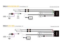 Zestaw dwóch lamp LAZER TRIPLE-R 750 Elite (Gen2) z systemem montażu w fabrycznym grillu - Ford Transit Custom (2024 -) - 9