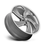 Felga aluminiowa U133 DESPERADO Anthracite Milled Diamond Cut Lip US MAGS - 2