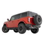 Progi, stopnie boczne regulowane aluminiowe Rough Country SRL2 - 2