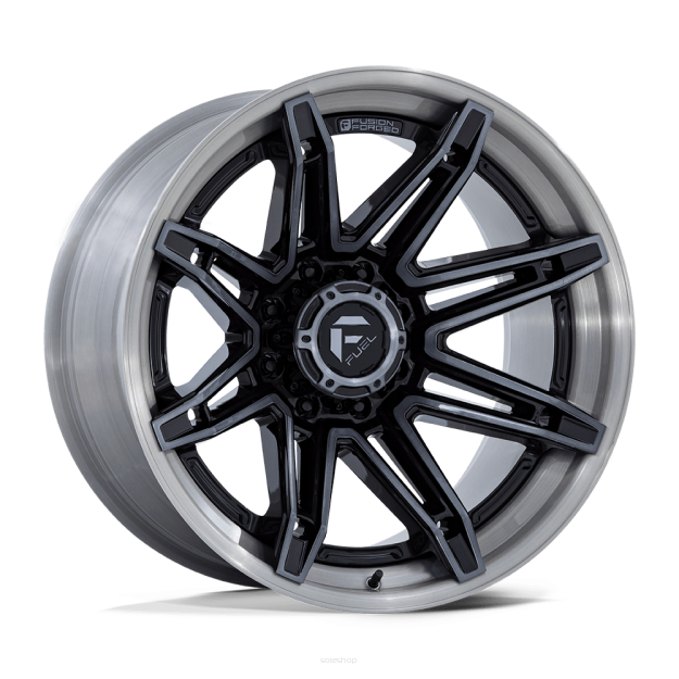 Felga aluminiowa FC401 BRAWL Gloss Black Brushed Dark Tint FUEL