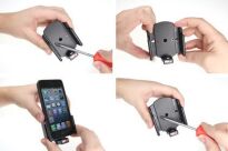 Uchwyt do Apple iPhone 5 & iPhone 5S & iPhone 5C & iPhone SE w futerale z możliwością wpięcia kabla lightning USB - 6