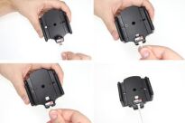 Uchwyt do Apple iPhone 5 & iPhone 5S & iPhone 5C & iPhone SE w futerale z możliwością wpięcia kabla lightning USB - 5