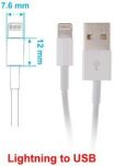 Uchwyt do Apple iPhone 5 & iPhone 5S & iPhone 5C & iPhone SE w futerale z możliwością wpięcia kabla lightning USB - 4