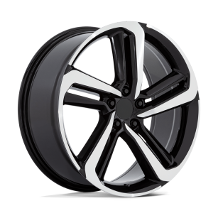 Felga aluminiowa PR216 Gloss Black Machined PERFORMANCE REPLICAS