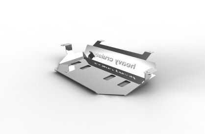 Osłona zbiornika paliwa Toyota Land Cruiser 90 1996-2002 aluminiowa