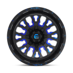 Felga aluminiowa D645 STROKE Gloss Black Blue Tinted Clear FUEL - 3